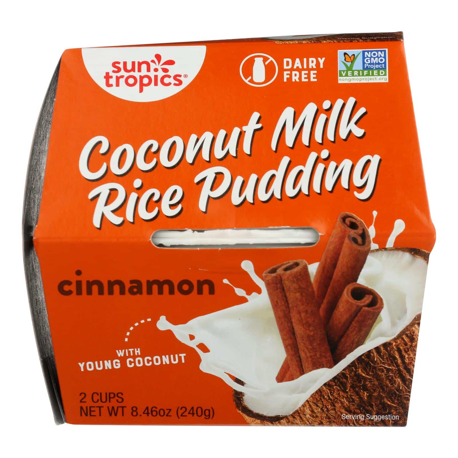 Sun Tropics Cinnamon Coconut Rice Pudding - Case Of 6 - 8.46 Oz