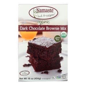 Namaste Foods - Brownie Mix Dark Chocolate Gluten Free - Case Of 6-16 Oz
