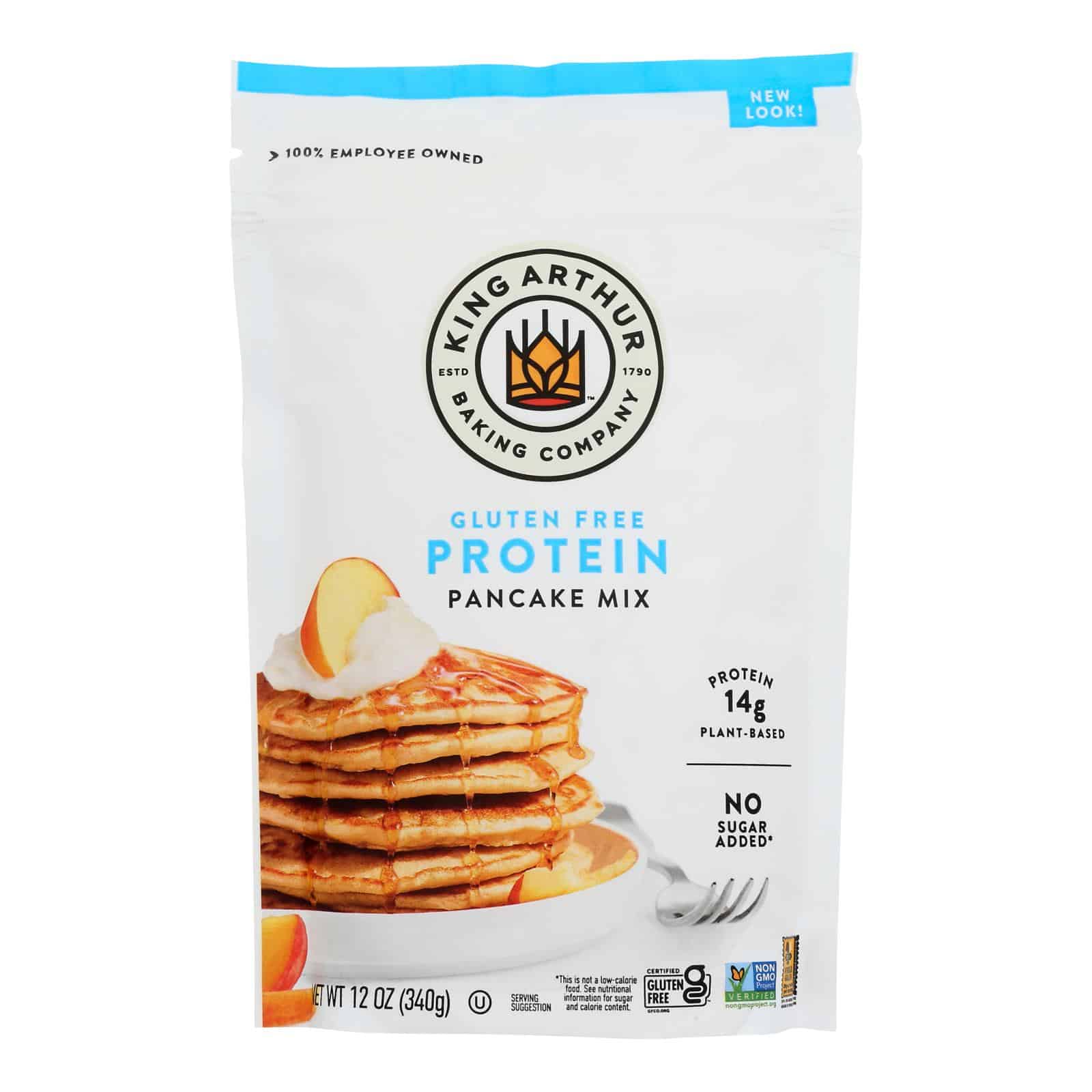 King Arthur Baking Company - Mix Pancake Protein Gluten Free - Case Of 6-12 Oz