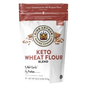 King Arthur Baking Company - Flour Wheat Keto - Case Of 4-16 Oz