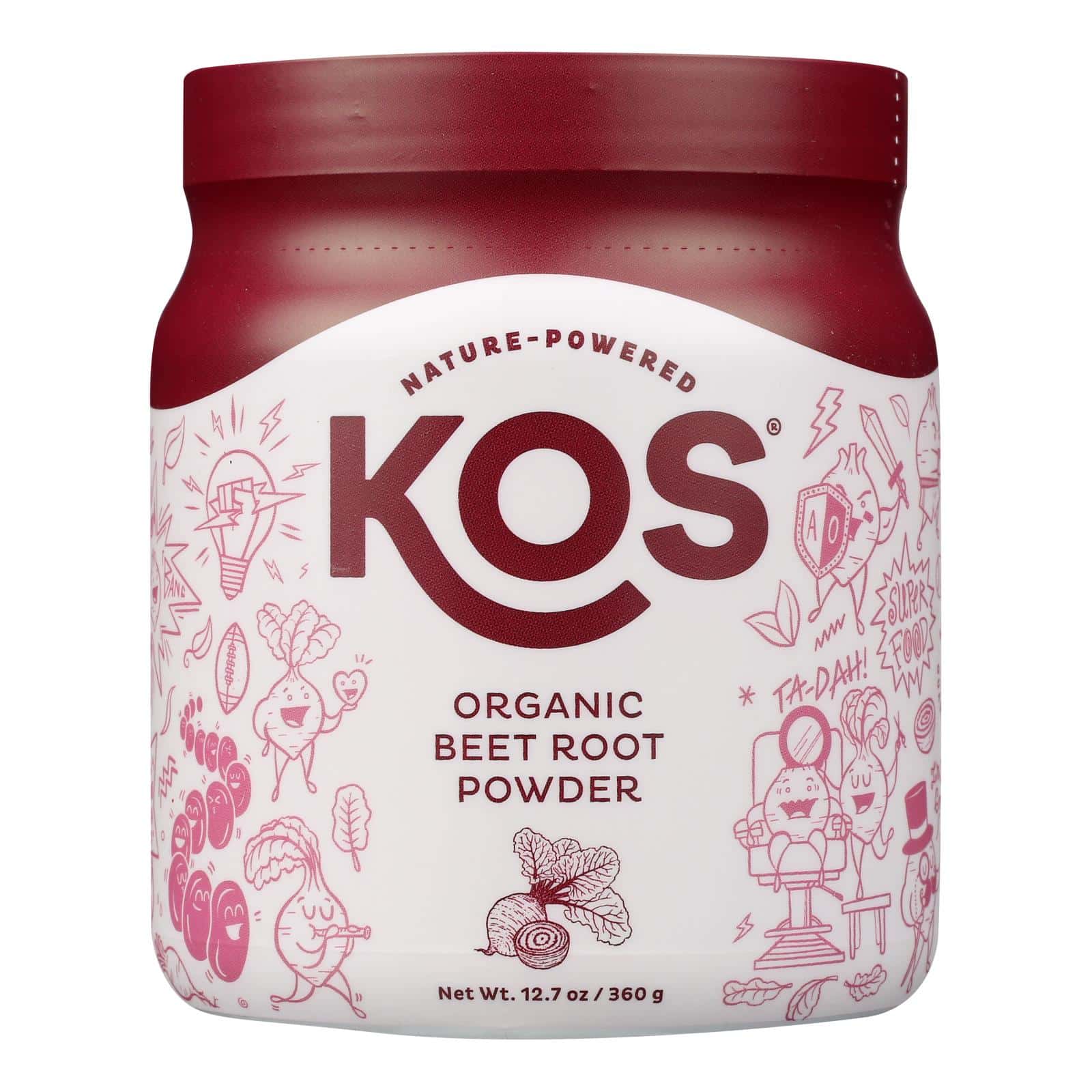 Kos - Powder Beet Root 4g Gluten Free - 1 Each-12.7 Oz