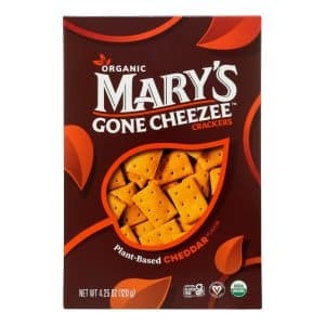 Mary's Gone Crackers - Crackers Plant Based Cheddar - Case Of 6-4.25 Oz