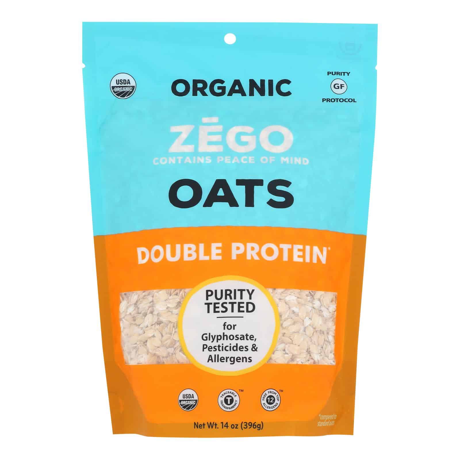 Zego - Oats Double Protein - Case Of 5-14 Oz