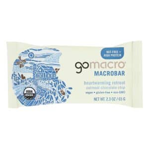 Gomacro - Bars Oatmeal Chocolate Chip - Case Of 12 - 2.3 Oz
