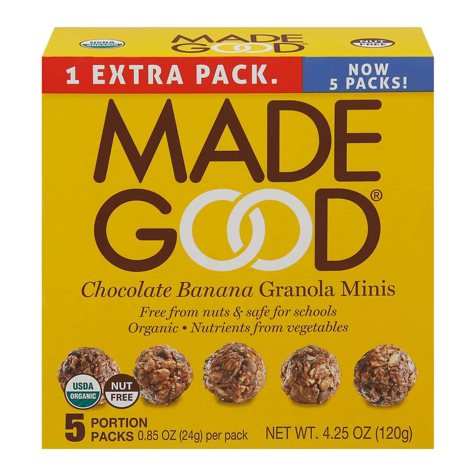 Made Good - Granola Mini Chocolate Banana - Case Of 6-5-.85oz