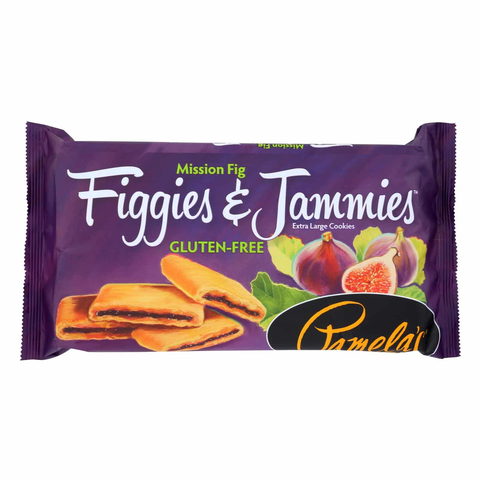 Pamela's Products - Gluten Free Cookies Mission Fig - Figgies & Jammies - Case Of 6 - 9 Oz.