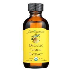Flavorganics Organic Lemon Extract - 2 Oz