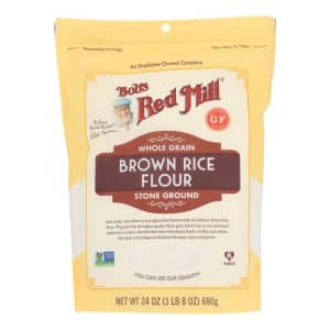 Bob's Red Mill - Brown Rice Foulr Wholegrain Stonegrain - Case Of 4-24 Oz
