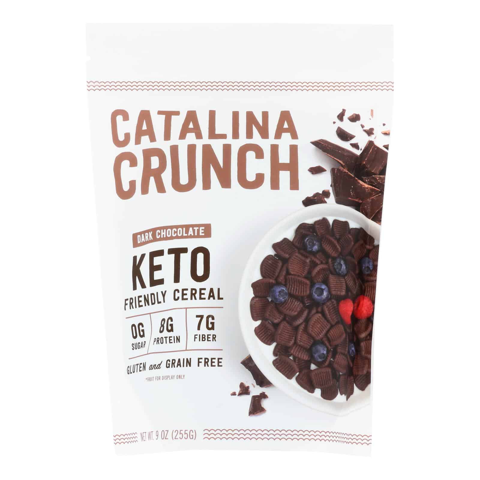 Catalina Snacks Inc - Crunch Cereal Dark Chocolate - Case Of 6 - 9 Oz