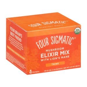 Four Sigmatic - Mushroom Elixir - Organic Lions Mane Mushroom - 20 Ct