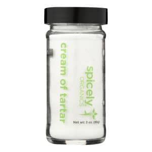 Spicely Organics - Organic Cream of Tartar - Case Of 3 - 3 Oz.