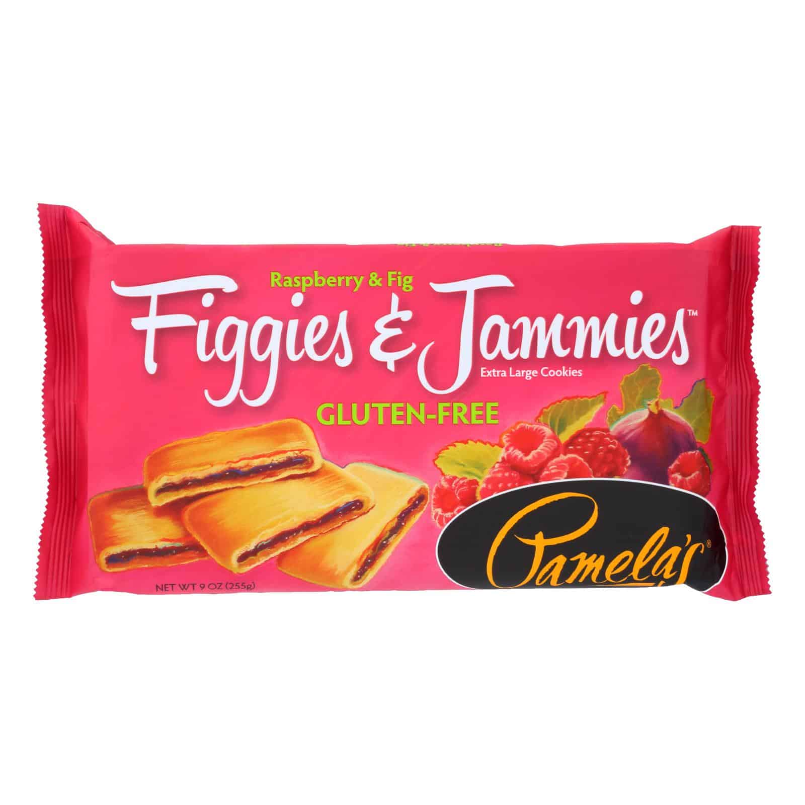 Pamela's Products - Figgies & Jammies - Raspberry - Case Of 6 - 9 Oz.