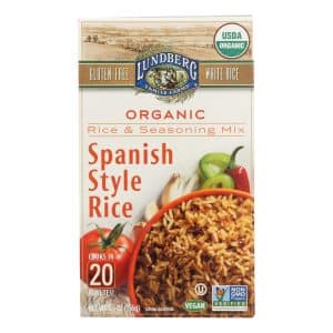 Lundberg Family Farms - Rice & Seasoning Mix - Spanish Style - Case Of 6 - 5.50 Oz.