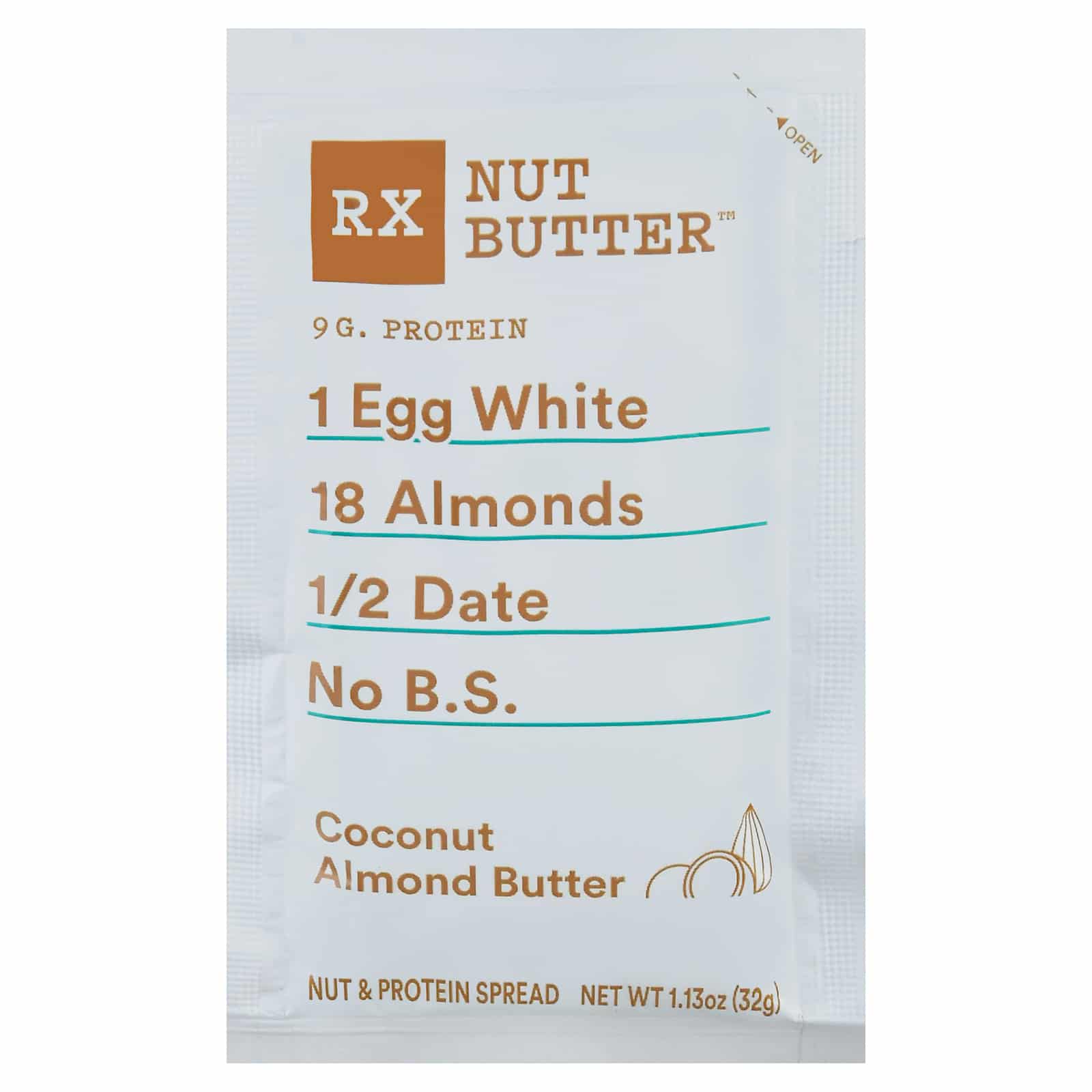 Rxbar - Nut Butter Coconut Almond Butter - Case Of 10-1.13 Oz