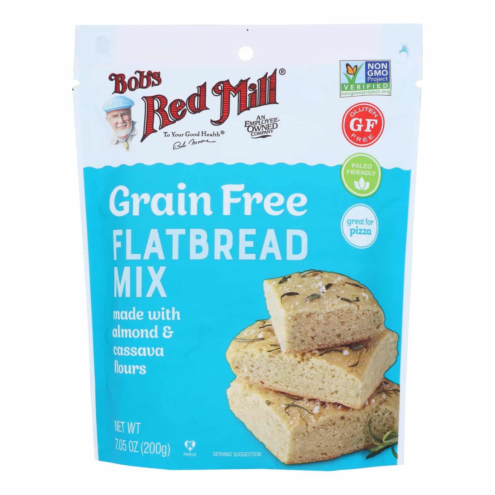 Bob's Red Mill - Flatbread Mix Grain Free - Case Of 5-7.05 Oz