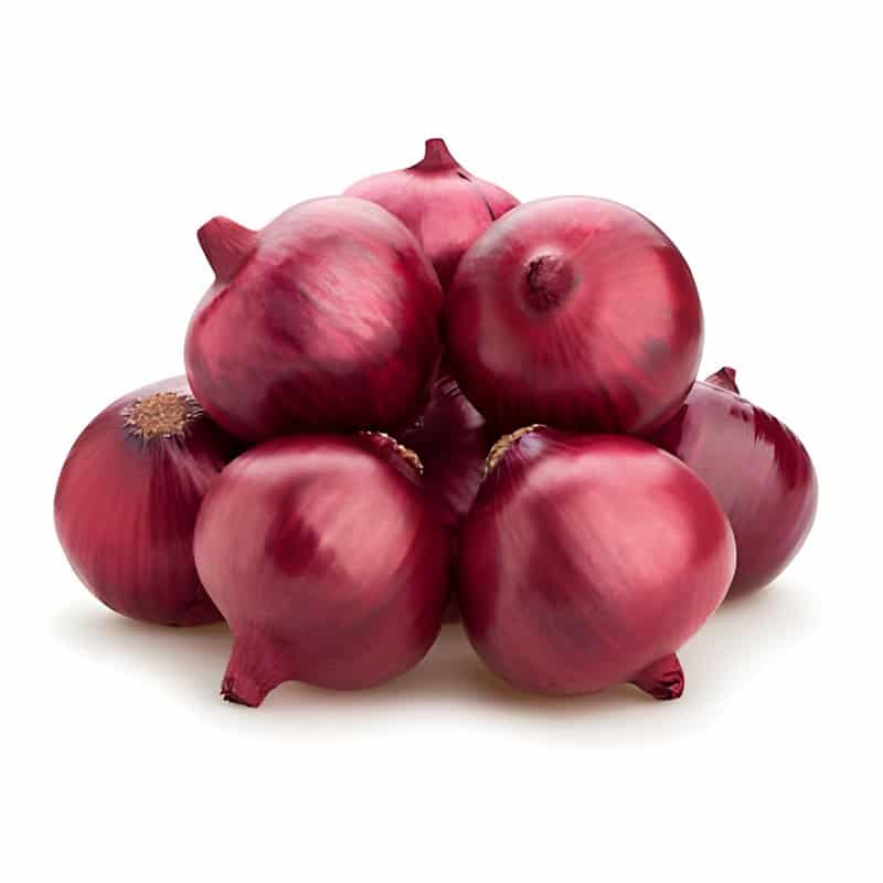 Local Organic Mini Red Onion, per lb.