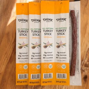 Think Jerky - Turkey Sticks Original, 5 Pack