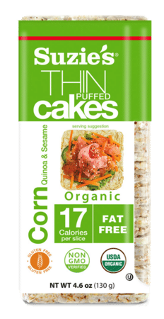 Corn Quinoa & Sesame Cake