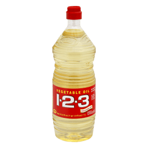 1 2 3 Vegetable Oil