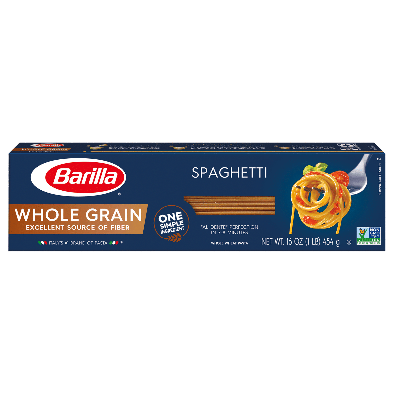 Barilla Pasta Spaghetti Whole Grain