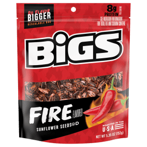 Bigs Fire Flavored Spicy Sunflower Seeds