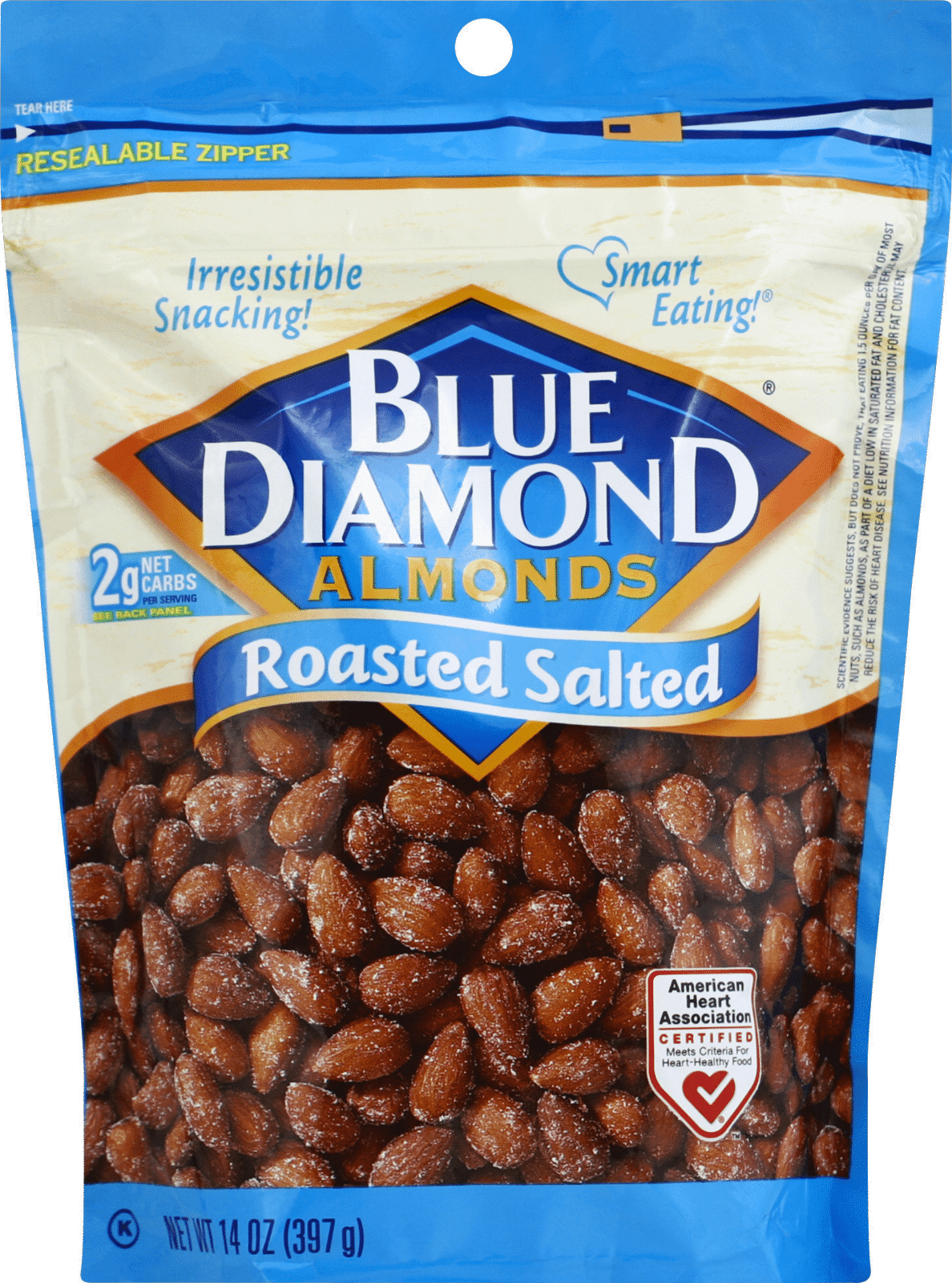 Blue Diamond Almonds Roasted Salted