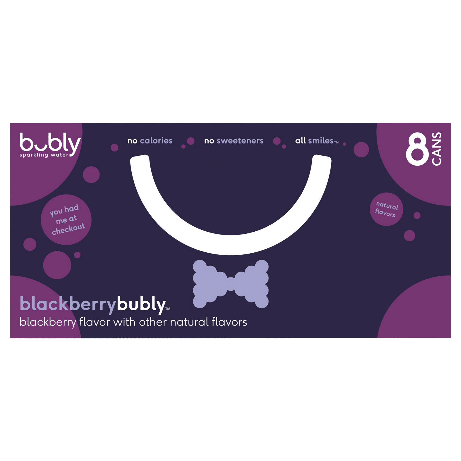 Bubly Sparkling Water Blackberry