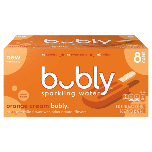 bubly Sparkling Water Orange Cream