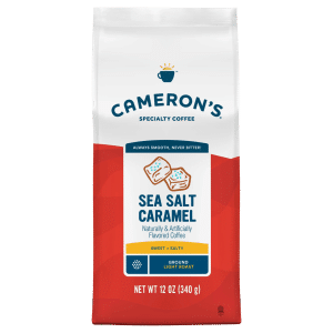Cameron's Smooth Coffee Sea Salt Caramel Light Roast Ground Coffee