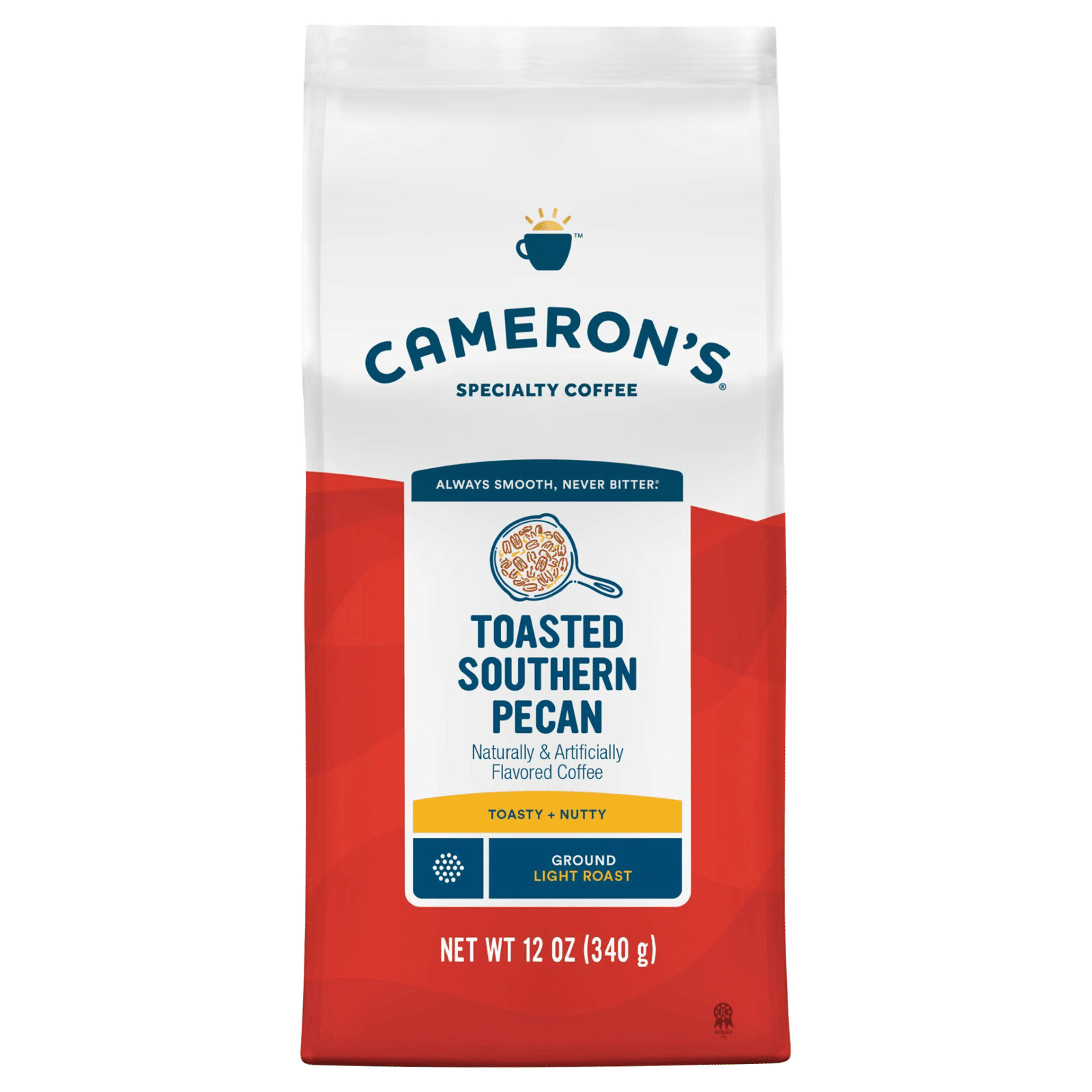 Cameron's Specialty Coffee Ground Coffee Toasted Southern Pecan