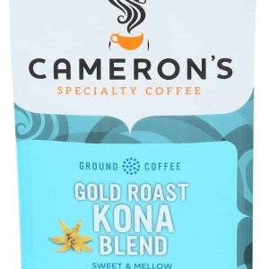 Cameron's Specialty Coffee Gold Roast Kona Blend Medium-Dark Roast Ground Coffee