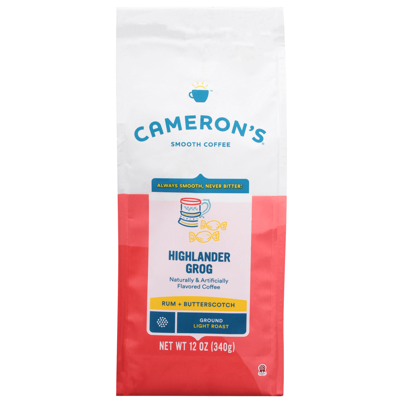 Cameron's Ground Coffee Highlander Grog Light Roast