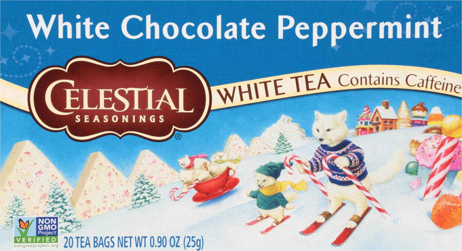 Celestial Seasonings White Chocolate Peppermint White Tea Bags