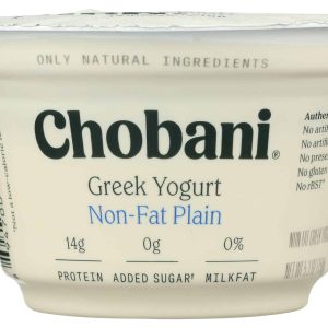 Chobani Greek Non-Fat Yogurt Plain
