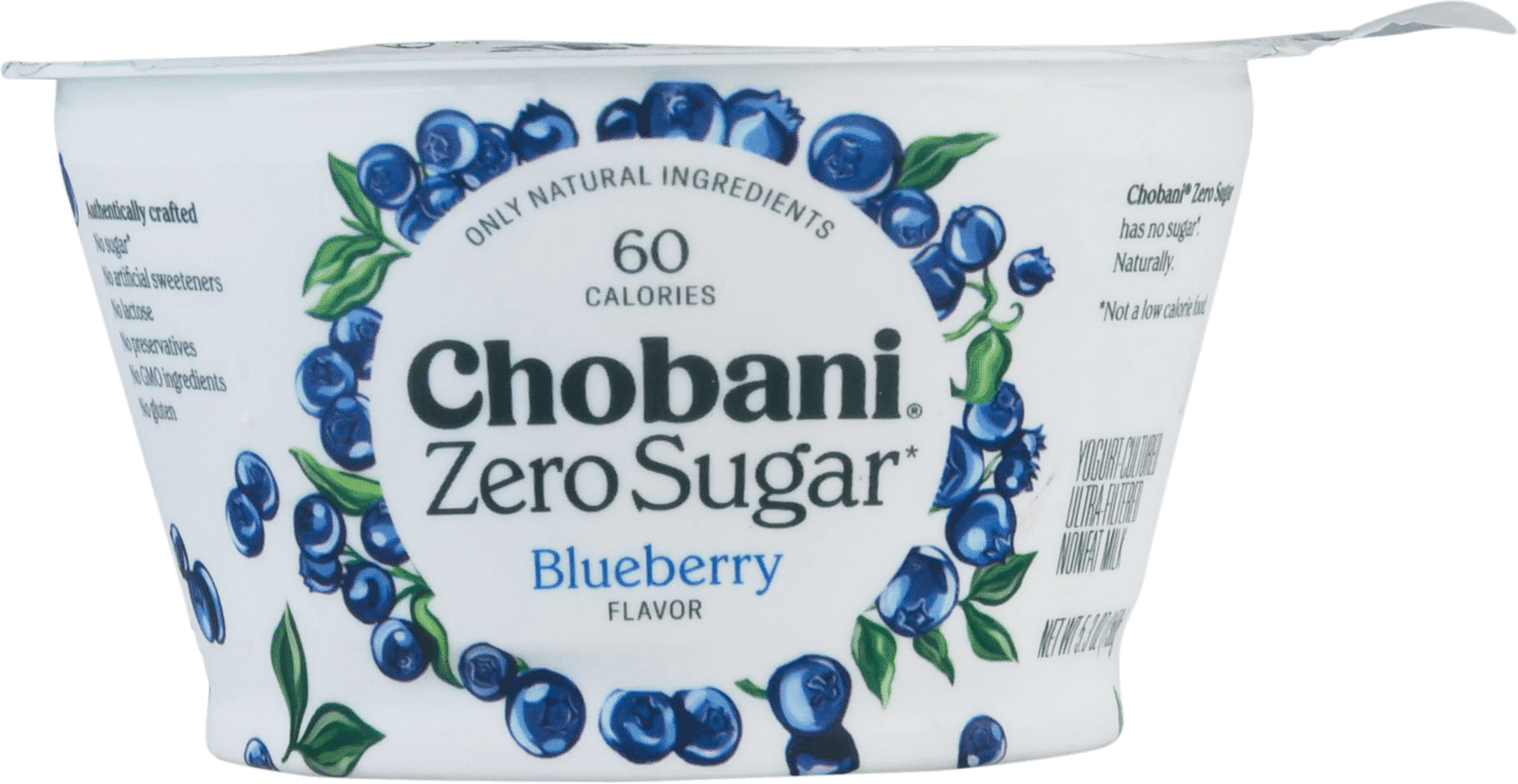 Chobani Zero Sugar Greek Yogurt Blueberry