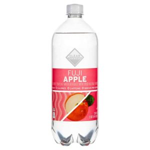 Clear American Sparkling Water Beverage Fuji Apple