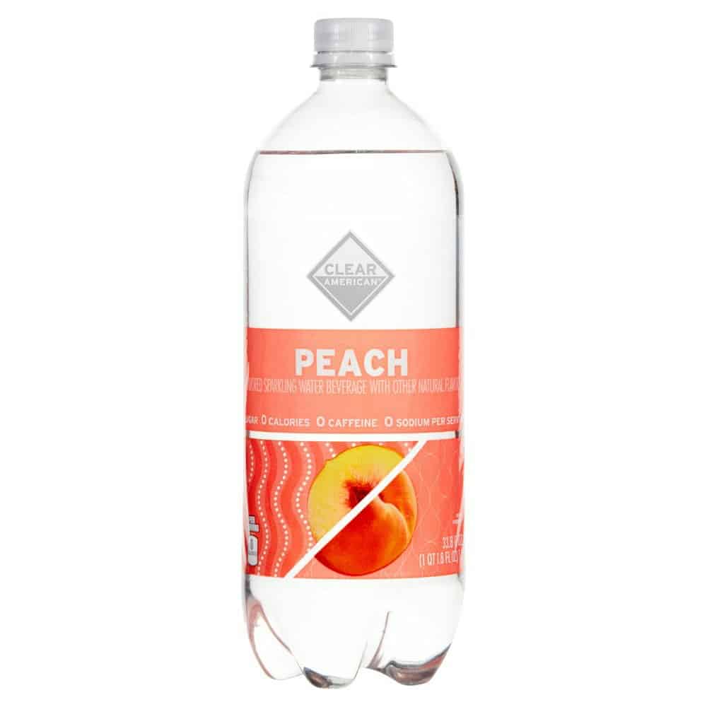 Clear American Golden Peach Sparkling Water