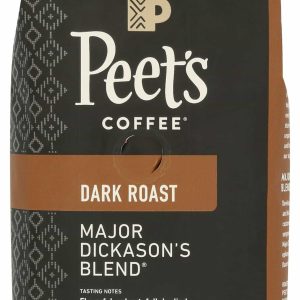Peet's Coffee Ground Dark Roast Major Dickason's Blend Coffee