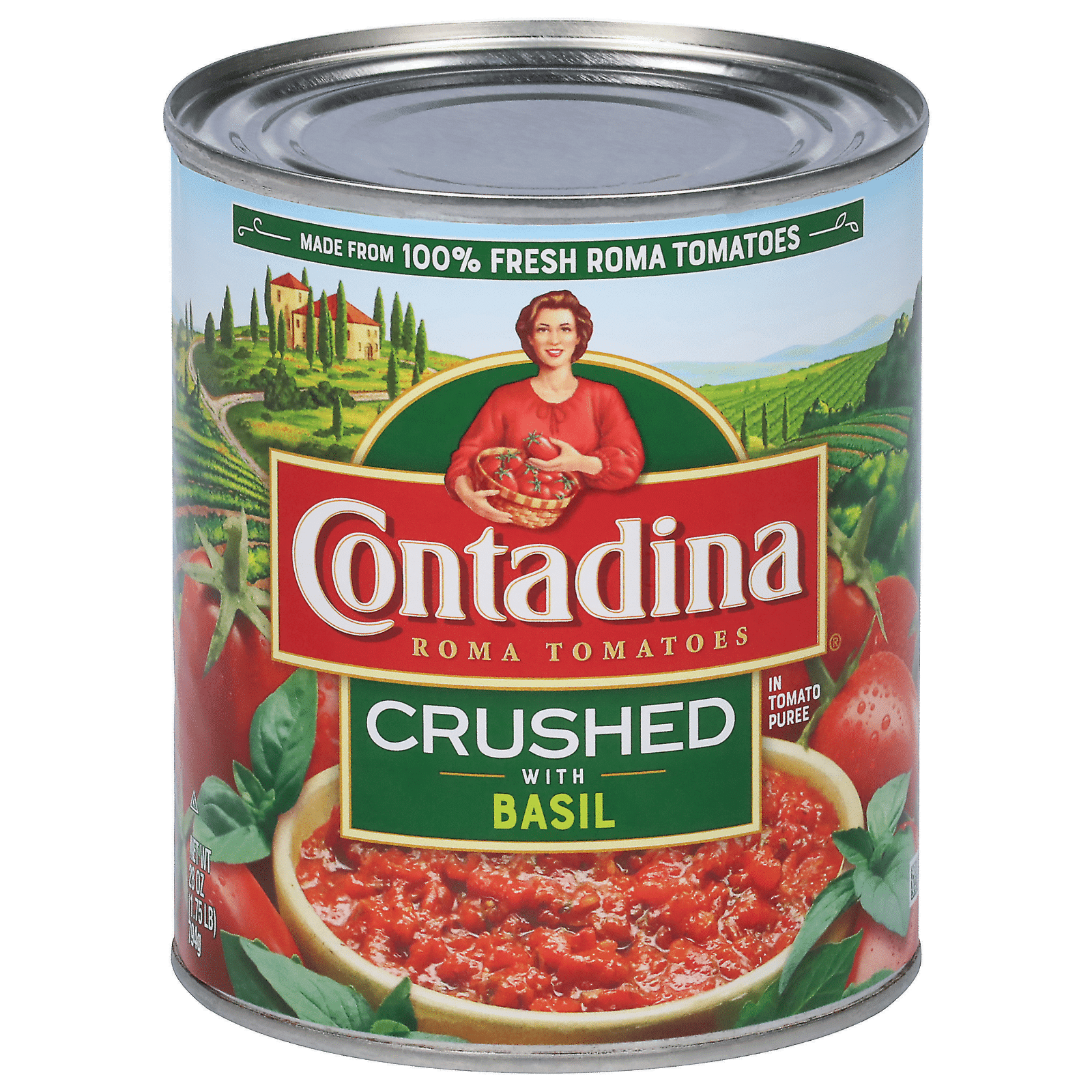 Contadina Roma Style Tomatoes Crushed with Italian Herbs