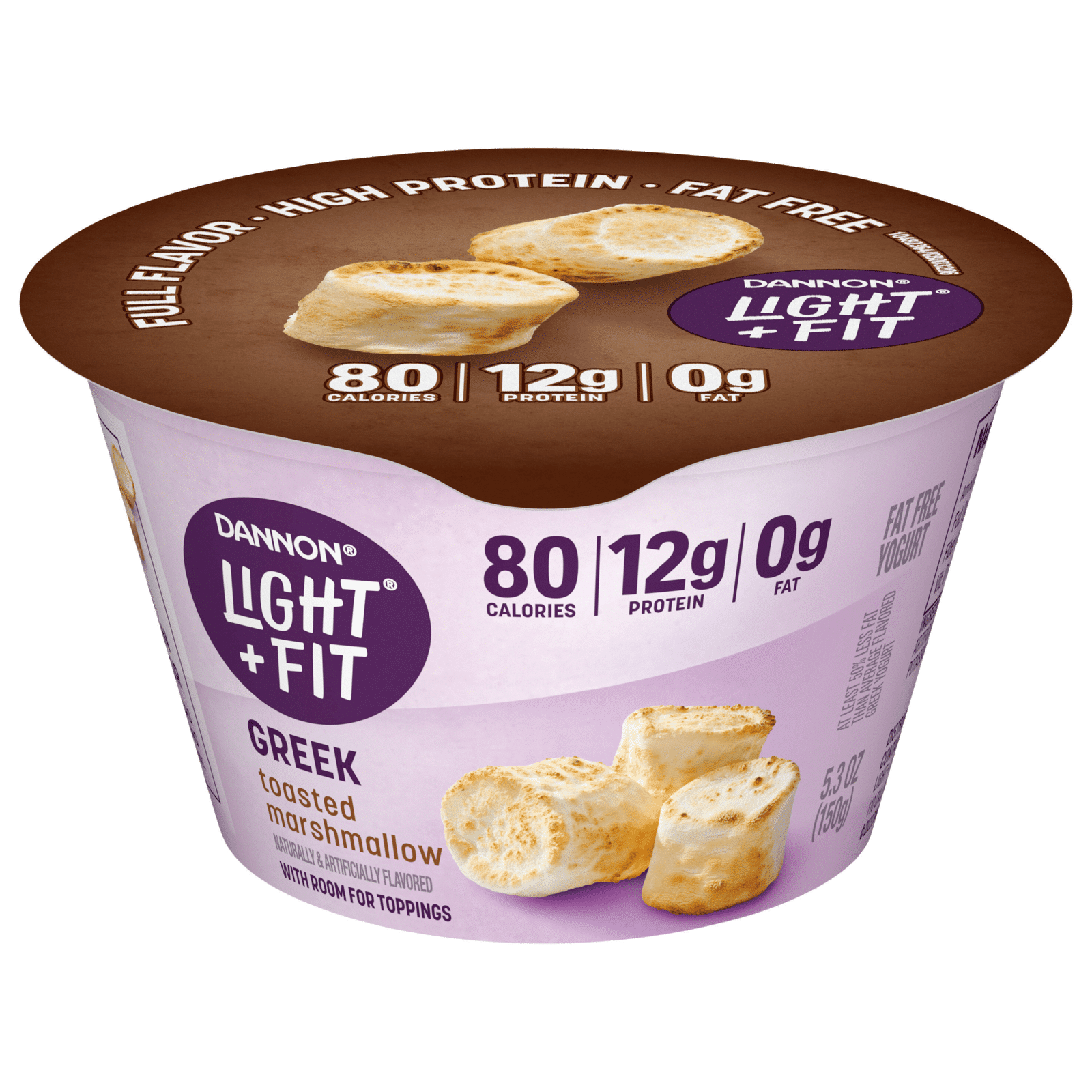Dannon Yogurt Light & Fit Nonfat Greek Toasted Marshmallow