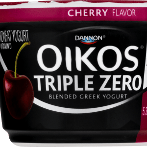 Oikos Triple Zero Blended Greek Nonfat Yogurt Cherry
