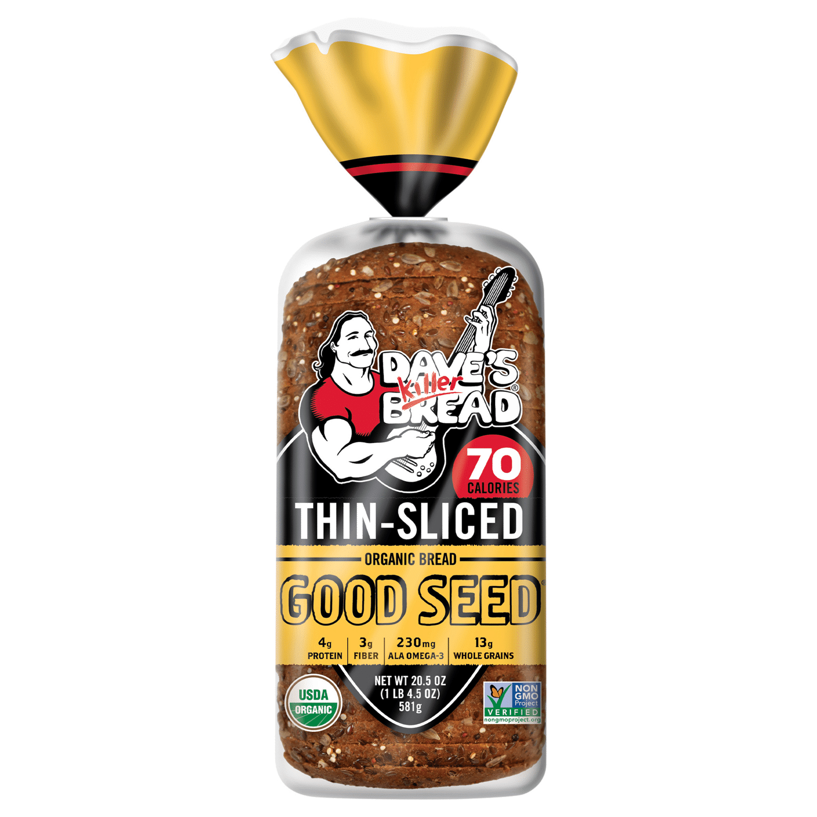 DAVES KILLER BREAD Thin-Sliced Organic Good Seed Bread