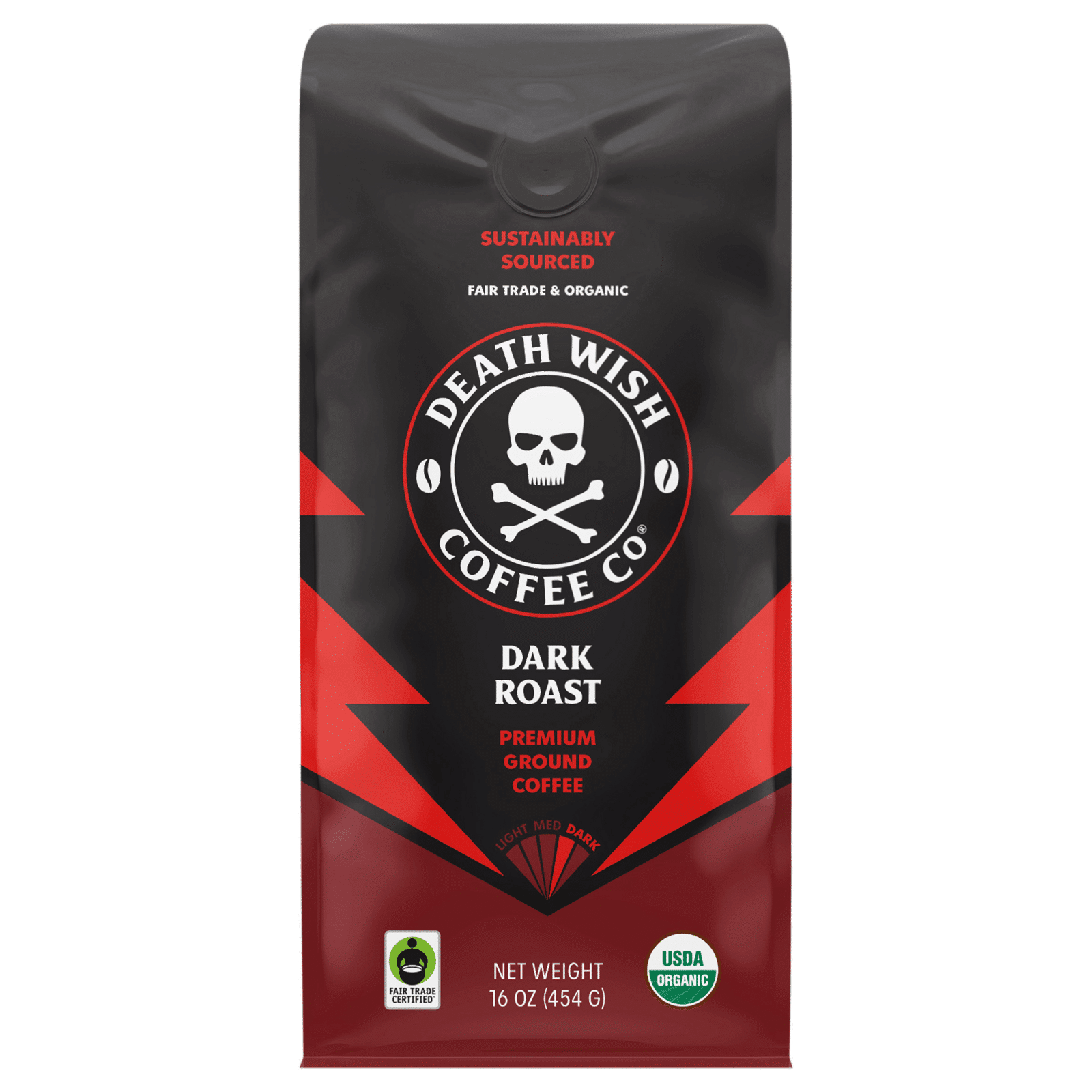 Death Wish Coffee Co Ground Coffee Organic