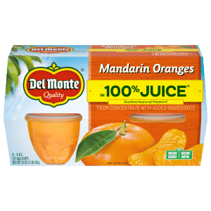 Del Monte Mandarin Oranges in Light Syrup