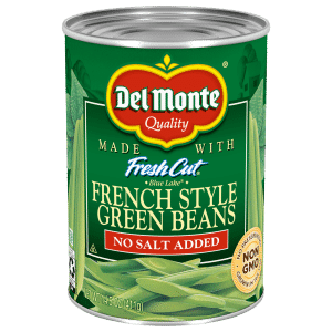 Del Monte Green Beans French Style No Salt Added