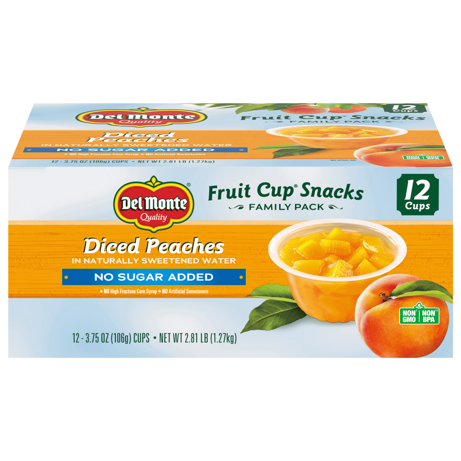 Del Monte Peaches Fruit Cup Diced