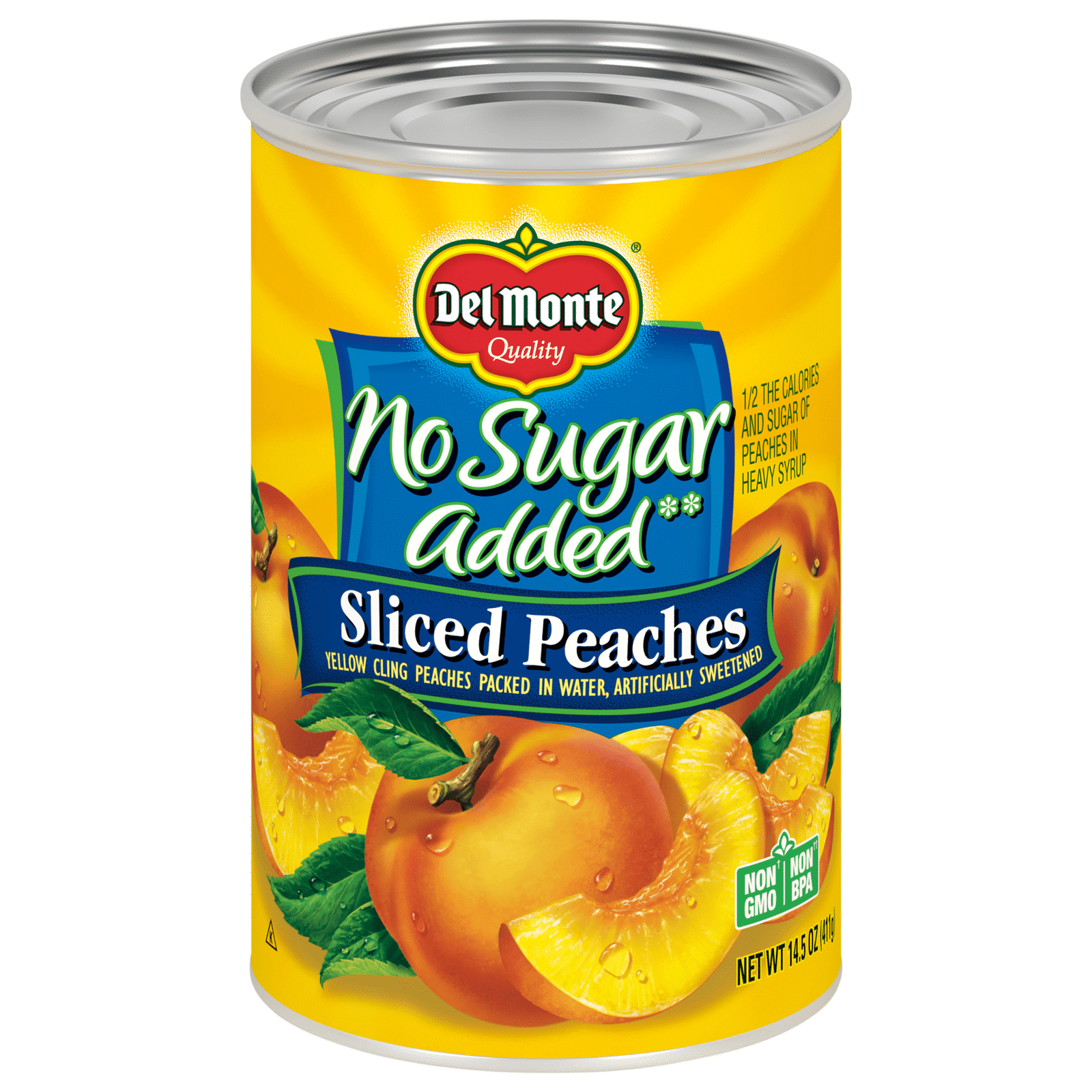 Del Monte No Sugar Added Sliced Peaches