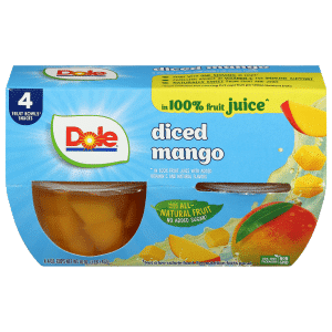 Dole Diced Mango In 100% Fruit Juice