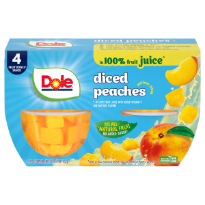 Dole Yellow Cling Sliced Peaches