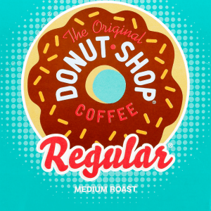 Donut Shop K-Cup Pods Medium Roast Regular Coffee 24 Ea